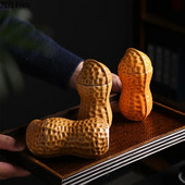 Δημιουργική απομίμηση φυστικιών κεραμικής αποθήκευσης Φορητό σφραγισμένο κουτί τσαγιού Κουζίνα καραμέλα αποξηραμένων φρούτων Διακοσμητικά αποθήκευσης καφέ Κουτί τσαγιού