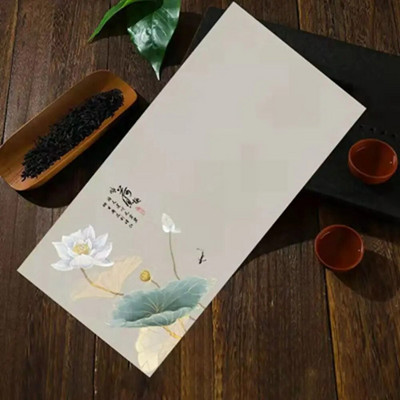 Kinų tapyba Senovinio stiliaus arbatos ceremonijos rankšluostis Guochao Zen arbatos kilimėlis sutirštintas vandenį sugeriantis dažytas arbatos audinio rankšluostis