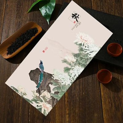 Kinų tapyba Senovinio stiliaus arbatos ceremonijos rankšluostis Guochao Zen arbatos kilimėlis sutirštintas vandenį sugeriantis dažytas arbatos audinio rankšluostis