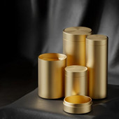 Mini cutie metalică cutie de ceai din oțel inoxidabil Container portabil de călătorie mic Borcan cu zahăr pentru cafea Organizator