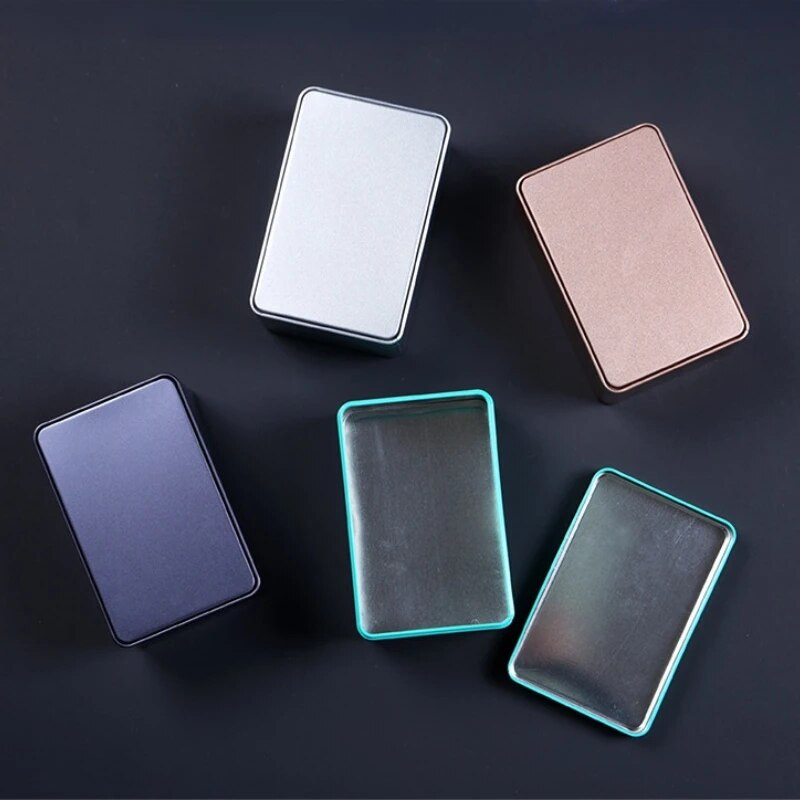 Tuščios arbatos skardinės skardinės skardinės skardinės talpyklos Organizatoriaus laikymo pakuotė Dovana