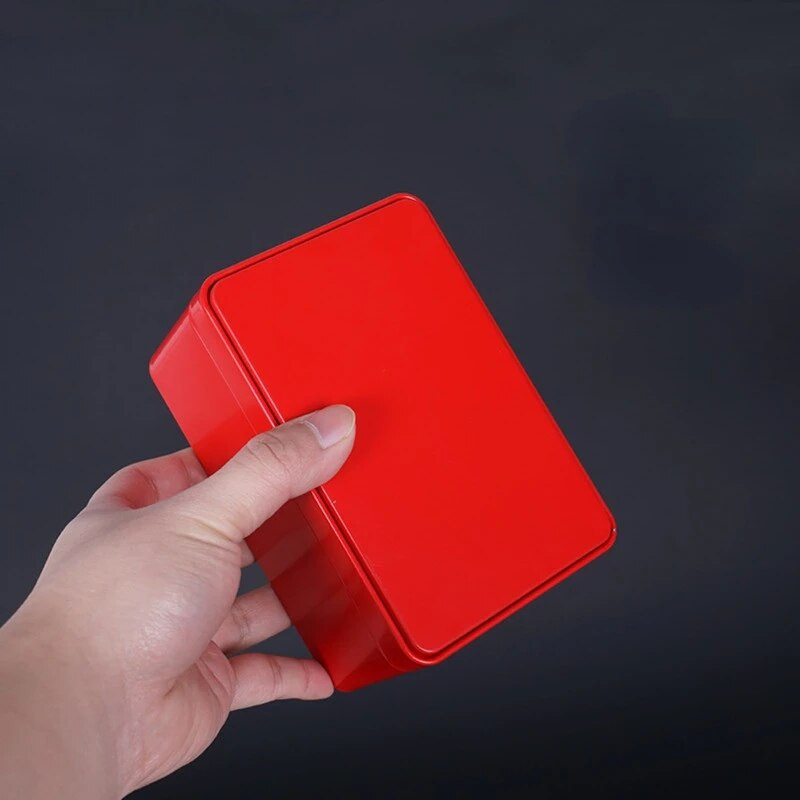 Tuščios arbatos skardinės skardinės skardinės skardinės talpyklos Organizatoriaus laikymo pakuotė Dovana