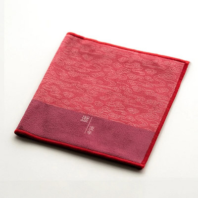 Medvilninis arbatos rankšluostis Stipriai sugeriantis Kung Fu arbatos rinkinio priedai Sutirštintas stalo valymo audinys Zomšinis arbatos audinys Buitinis rankšluostis