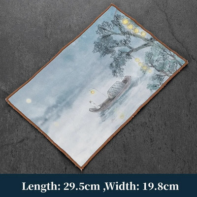 Flystpp puuvillane linane imav teerätik Teetseremoonia tarvikud Laudlina kalts Lihtsas stiilis teematt teetseremoonia tarvikud