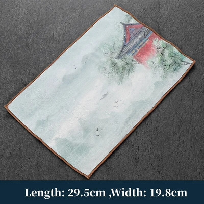 Flystpp puuvillane linane imav teerätik Teetseremoonia tarvikud Laudlina kalts Lihtsas stiilis teematt teetseremoonia tarvikud