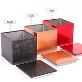 Universaalsed kaasaskantavad täisnurksed purgid 20g plekkpurgid metallist suletud teepurgid teepakendikarp