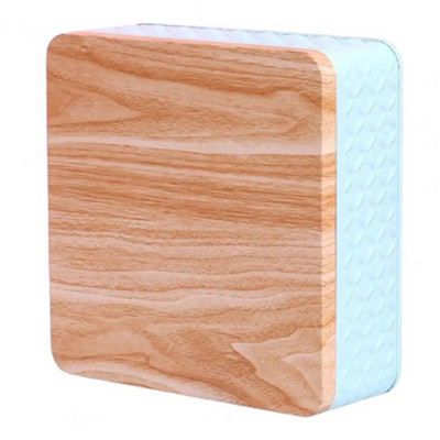 Dekoratiivne tühi rauast kast šokolaadile kaasaskantav kommihoidja Ruudukujuline pastillimustriga metallist hoiuruum kodukorrastajale