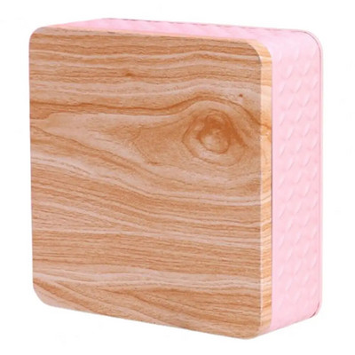 Dekoratiivne tühi rauast kast šokolaadile kaasaskantav kommihoidja Ruudukujuline pastillimustriga metallist hoiuruum kodukorrastajale