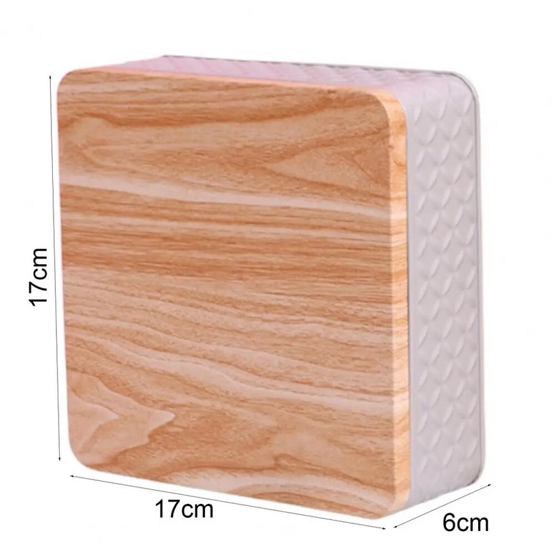 Dekoratiivne tühi rauast kast šokolaadile kaasaskantav kommihoidja Ruudukujuline pastillimustriga metallist hoiuruum kodukorrastajale