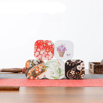 Креативна кутия за съхранение на бонбони от тенекия, квадратна персонализирана кутия за сортиране на малки предмети, подходяща за кафе, бонбони, чай и др.