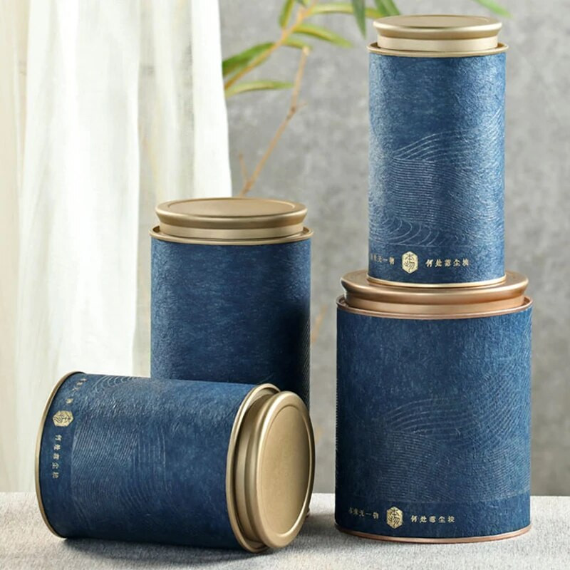 Loominguline paberist pott teekann tee pakkekarp Teeämber Kodumajapidamises kasutatav suletud hoiukarbi teekomplekt Dekoratiivne pott Kodukaunistus