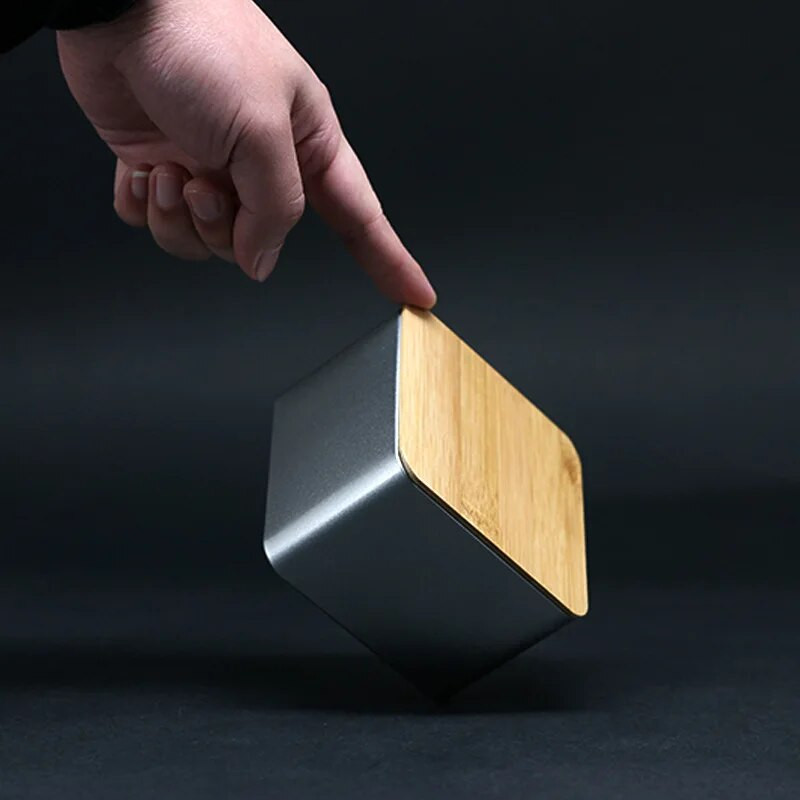 Bambusest kaanega hoiukarbid kaunistused säilituskonteinerid ehted plekkümbriskonteinerid kaanega hoiukarbid kommikonteinerid