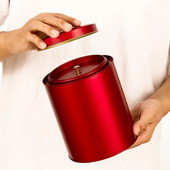 General Nou Ambalare cutii de ceai Cutii din tablă pentru depozitarea cutiilor goale Cutie de depozitare pliculețe de ceai