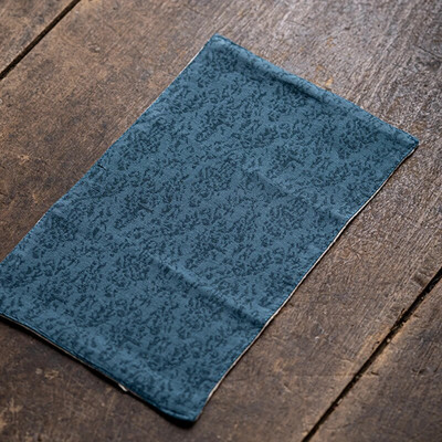 Vandenį sugeriantis arbatos rankšluostis arbatos audinys sutirštintas kavos staliukas Zen arbatos rankšluostis Medvilninis lininis skuduras arbatos stalo priedai