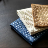 Käsitsi valmistatud puuvillane linane nõudepesulapp Jaapani stiilis lauasalvrätikud Teetseremoonia Taimede värvimine Serveerimine Teerätikud Aksessuaarid