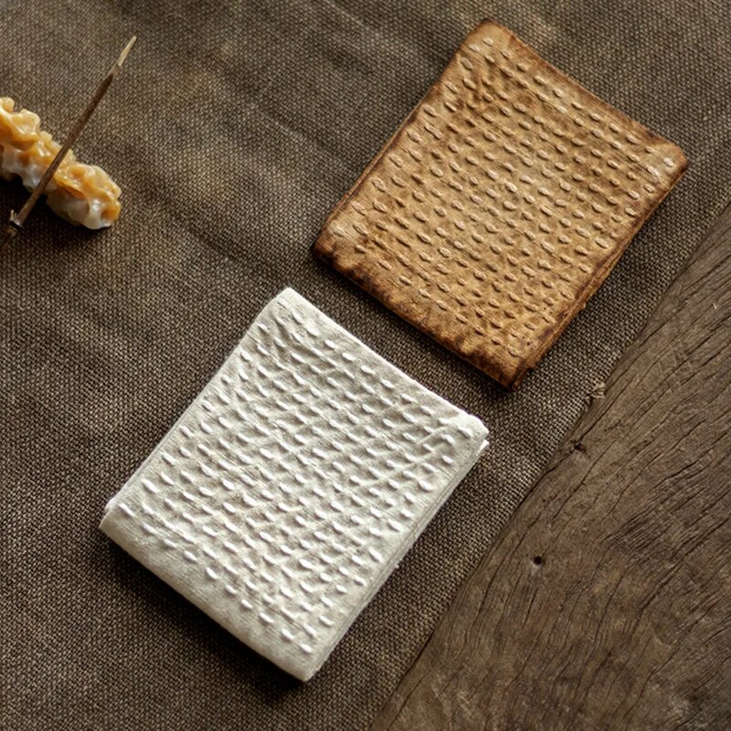 Käsitsi valmistatud puuvillane linane nõudepesulapp Jaapani stiilis lauasalvrätikud Teetseremoonia Taimede värvimine Serveerimine Teerätikud Aksessuaarid