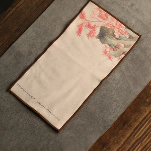 Seemisnahast teerätik majapidamises kasutatav Zen-tee laudlina matid Hiina tipptasemel teesalvrätikud imav puhastusrätik Kung fu teetarvikud