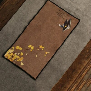 Seemisnahast teerätik majapidamises kasutatav Zen-tee laudlina matid Hiina tipptasemel teesalvrätikud imav puhastusrätik Kung fu teetarvikud