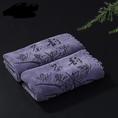 2 vnt / rinkinys Thicken Tea Servetėlės Arbatos rankšluostis Minkštas Valymas Pliušis Sugeriantis Vandenį Skudurinė audinys Stalo arbatinukas Padėkliukas arbatos rinkinys Priedai