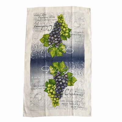 38x63cm Imprimat 100% bumbac, ceai, prosop de mână, cârpă de bucătărie, cârpă de curățare pentru uz casnic, absorbție de apă