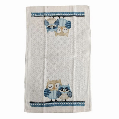 38x63cm Imprimat 100% bumbac, ceai, prosop de mână, cârpă de bucătărie, cârpă de curățare pentru uz casnic, absorbție de apă