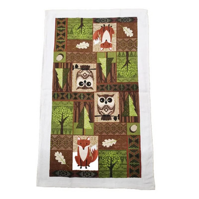 38x63cm Imprimat 100% bumbac, ceai, prosop de mână, cârpă de bucătărie, cârpă de curățare pentru uz casnic, absorbție de apă