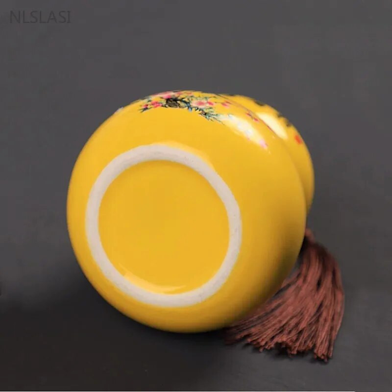 180 ml kineska keramička posuda za pohranu čaja Pu'er, zatvorena, otporna na vlagu, limenka za čaj, kućna prijenosna posuda za kavu, pribor za čaj