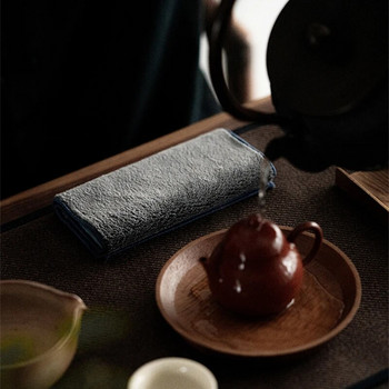Китайски облак Памучна кърпа Салфетки за маса Чаена церемония Подложка Сервиране Чаена кърпа Аксесоари Салфетка за чиния