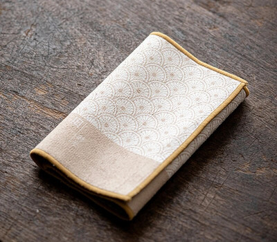 Hiina pilvepuuvillane nõudepesuriie lauasalvrätikud Teetseremoonia matt Serveerimine teerätikute tarvikud taldrikule mõeldud salvrätik