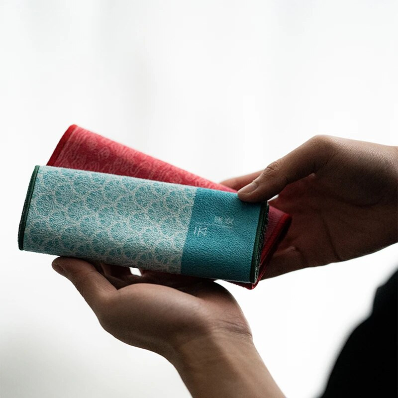 Hiina pilvepuuvillane nõudepesuriie lauasalvrätikud Teetseremoonia matt Serveerimine teerätikute tarvikud taldrikule mõeldud salvrätik