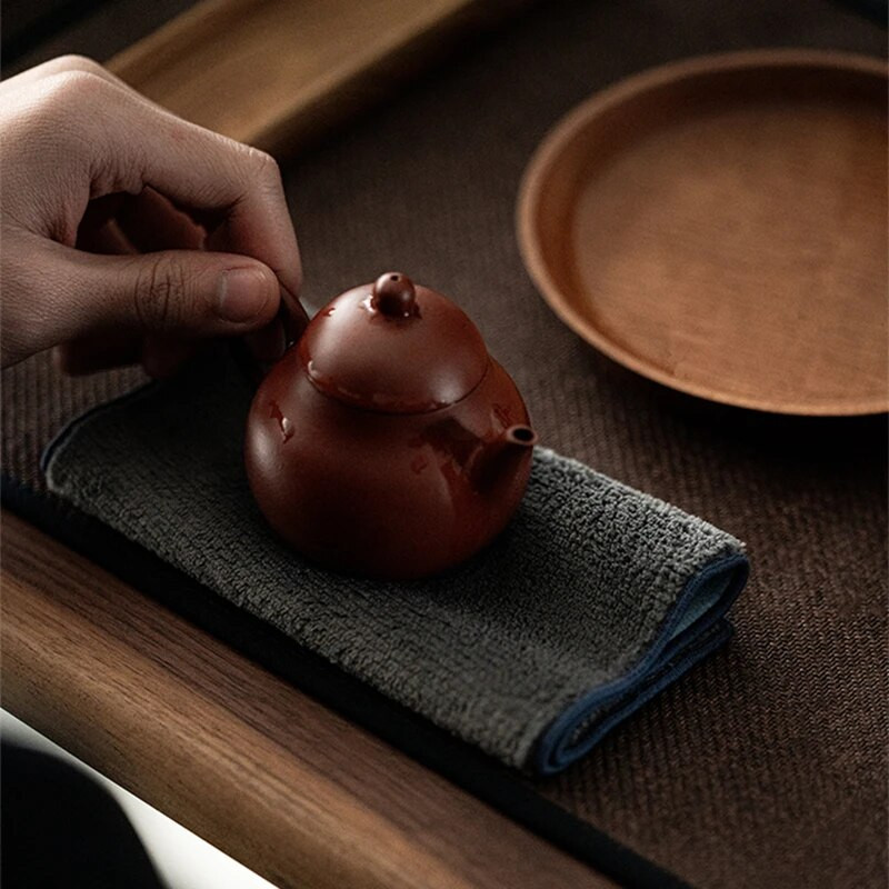 Hiina pilvepuuvillane nõudepesuriie lauasalvrätikud Teetseremoonia matt Serveerimine teerätikute tarvikud taldrikule mõeldud salvrätik