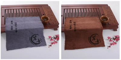 2 vnt / rinkinys Sutirštintas rankšluostis Minkštas Valymas Pliušis Sugeriantis Vandenį Skudurinė Arbatos Servetėlės Audinys Stalo arbatinukas Padėkliukas arbatos rinkinys Priedai