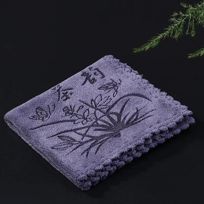 2 vnt / rinkinys Sutirštintas rankšluostis Minkštas Valymas Pliušis Sugeriantis Vandenį Skudurinė Arbatos Servetėlės Audinys Stalo arbatinukas Padėkliukas arbatos rinkinys Priedai