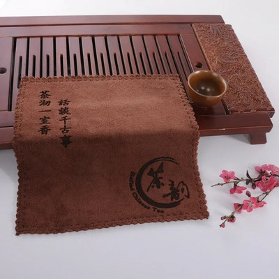 2 vnt / rinkinys Sutirštintas rankšluostis Minkštas Valymas Pliušis Sugeriantis Vandenį Skudurinė Arbatos Servetėlės Audinys Stalo arbatinukas Padėkliukas arbatos rinkinys Priedai