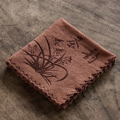 2 vnt / rinkinys Sutirštintas rankšluostis Minkštas Valymas Pliušis Sugeriantis Vandenį Skudurinė Arbatos Servetėlės Audinys Stalo arbatinukas Padėkliukas arbatos rinkinys Priedai