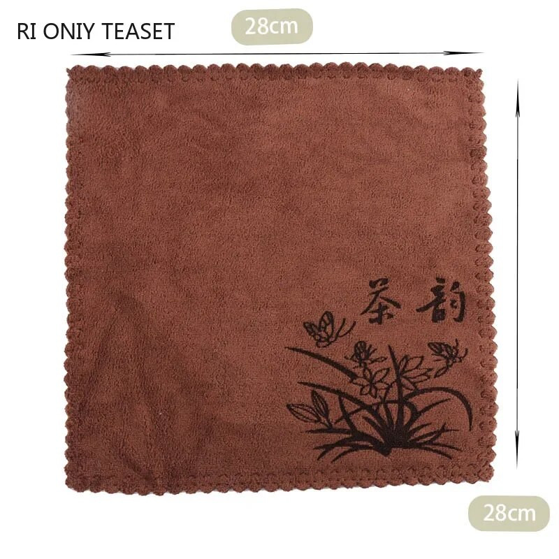 2 vnt / rinkinys Sutirštintas rankšluostis Minkštas Valymas Pliušis Sugeriantis Vandenį Skudurinė Arbatos Servetėlės Audinys Stalo arbatinukas Padėkliukas arbatos rinkinys Priedai