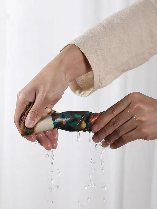 Prosop de ceai chinezesc de calitate superioară Pânză de ceai Plus Covoraș de masă absorbant pentru ceai din catifea Oală de prosop Accesorii din pânză Prosop Cadou