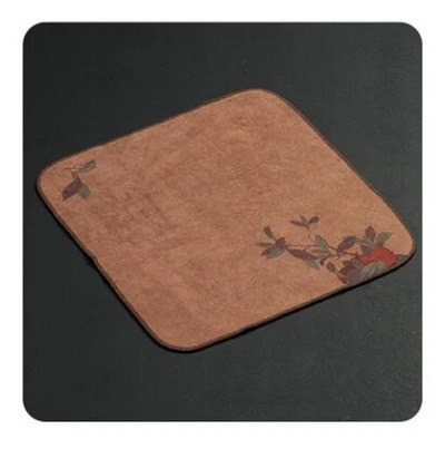 Hiina värvitud paks teerätik üliimav kvaliteetne teekomplekti tarvikud lauamatid Professionaalsed kaltsutee tseremoonia tarvikud