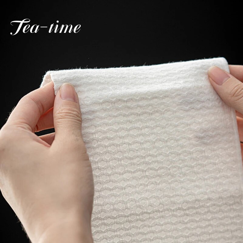 Kung Fu arbatos rankšluostis Arbatos audinys Absorbentas Zen Cloth Arbatos stalo arbatos ceremonijos priedai Arbatos švarios servetėlės Paklodės Medvilninis Lininis Kilimėlis Dovanos