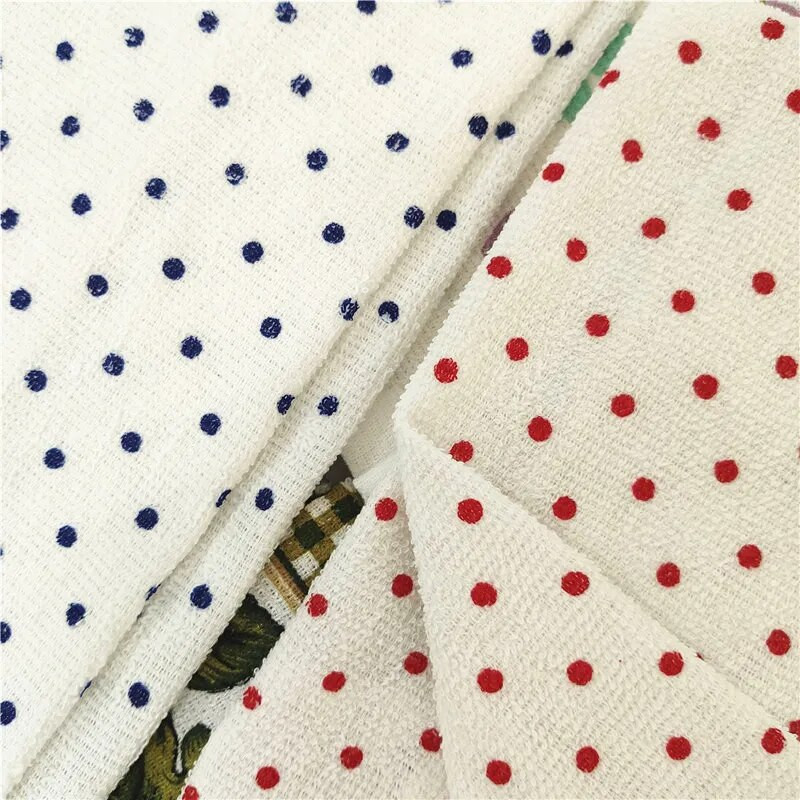 1Τμ 40x70cm Πολύχρωμη εμπριμέ βαμβακερή πετσέτα τσαγιού Πανί κουζίνας Πανί καθαρισμού Απορρόφησης νερού Δώρο πάρτι για το σπίτι