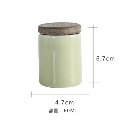 Celadon Boutique teekann Väike kaasaskantav mini-teekannus Jaapani stiilis keraamiline suletud pott puidust kaanega tee lao teekomplekt