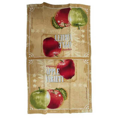 1tk 38x63cm värviline trükitud puuvillane köögi nõudepesuriie teerätik Kodupeo kujundus kingitus