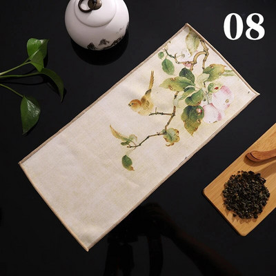 Vintage kineski stil Debela kuhinjska krpa, super upijajuća krpa za posuđe, Čajna salveta Kuhinjski pribor za čaj 18x40 cm