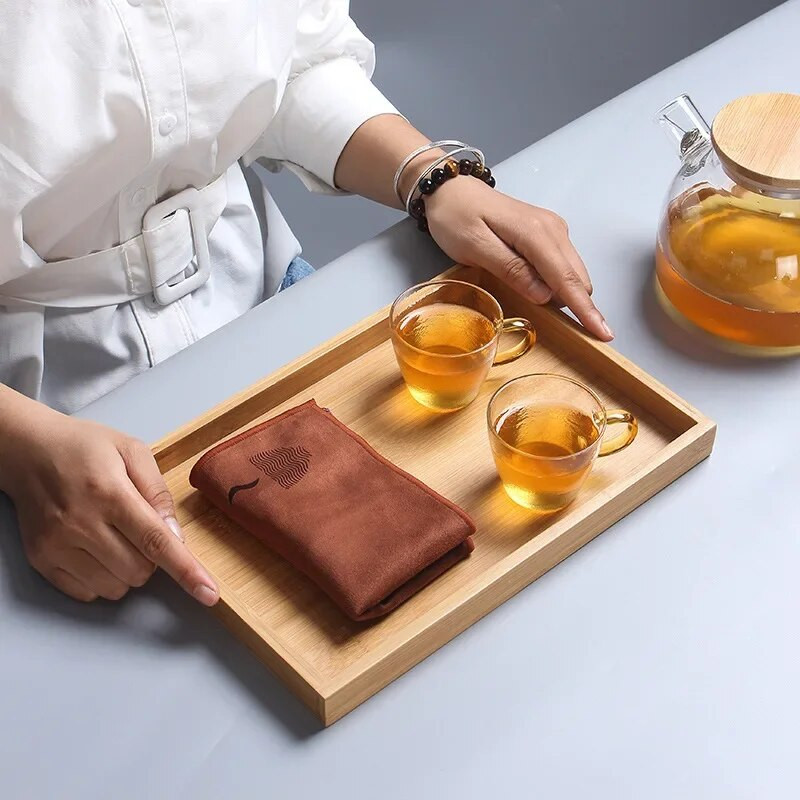 Kung Fu teerätik teelapp imav paksendatud teekomplekt käterätik teelaud teelaualina spetsiaalsed salvrätikud teelaua tarvikud Zen