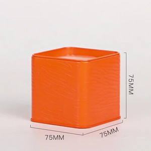 Tee ruudukujuline plekkpurk must tee kaasaskantav teepurk Väike plekkplaadiga teepurk Teesuhkru säilituskonteiner