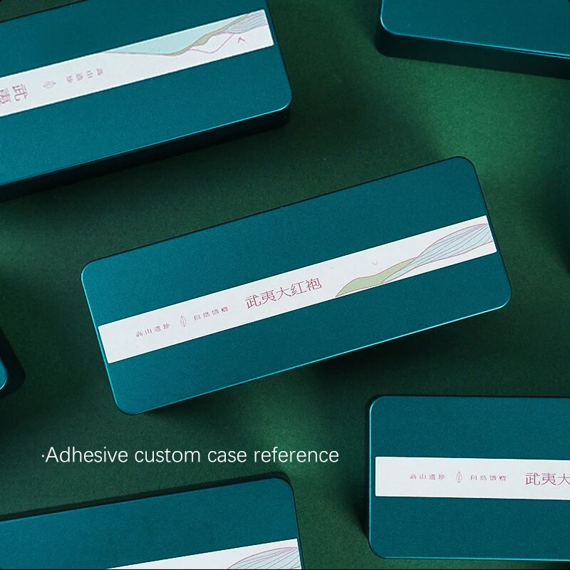 Teekoti pakendikarp, suletud ristkülikukujuline plekk-teemahuti, kaasaskantav teekoti kohvi hoiukarp