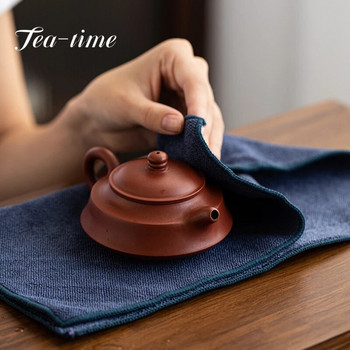 Absorbent Rag Thickened Tea Towel Cleaning Table Cleaning Tea Πανί Βαμβακερό λινό οικιακής χρήσης Πανί καθαρισμού κουζίνας Πετσέτες καθαρισμού πιάτων