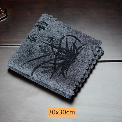 Vintage ζωγραφιστό πετσέτα τσαγιού Τραπεζάκια τσαγιού Τραπεζομάντιλα Ειδικά κουρέλια Σετ τσαγιού Αξεσουάρ καθαρισμού Home Square Absorbent Tea Mat