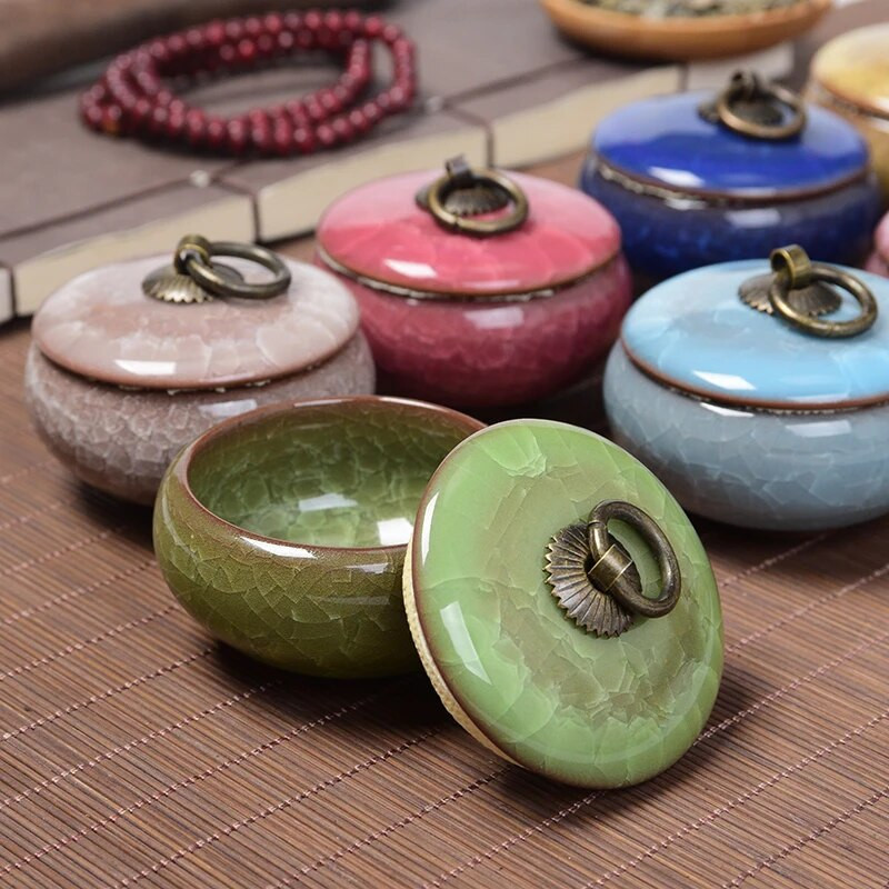 JIA-GUI LUO-keraamiline purk, tee hoiukarp, suletud purgid, kaasaskantav, reisimine, köök, baaritarbed, D011