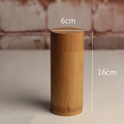 Keskkonnasõbralik vürtsipudeli bambus koos kaanehoidjaga konteineri teekanistri hoiukarbi korraldaja